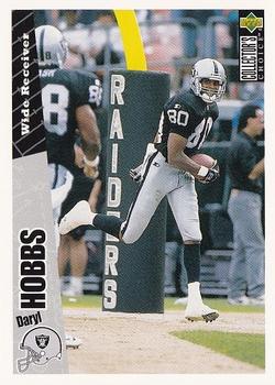 Daryl Hobbs Oakland Raiders 1996 Upper Deck Collector's Choice NFL Rookie Card #129